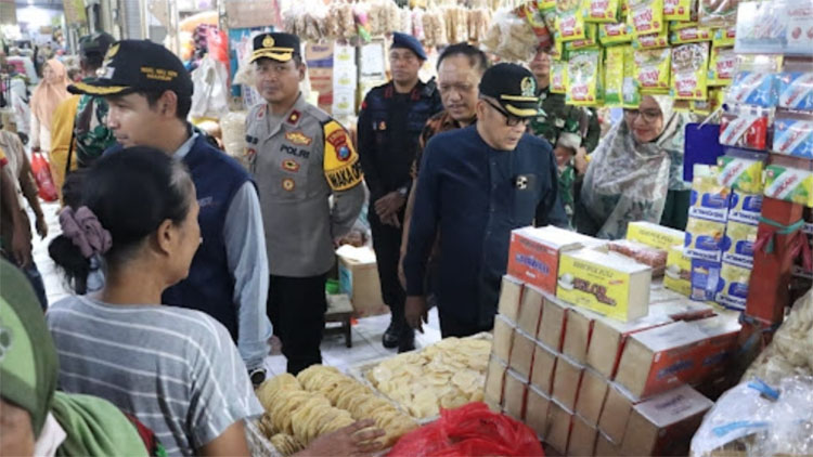 Forkopimda Kota Madiun Cek Stabilitas Bapokting Jelang Lebaran