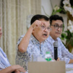 Jk, saat mengadakan jumpa pers di kediamannya di Jakarta Selatan (Foto: Istimewa)