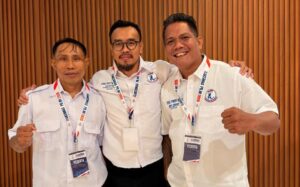 Jerry Luhukay siapkan strategi pembinaan Muaythai Bali melalui kompetisi dan talent scouting untuk menembus level internasional. (Foto : NewsTujuh.id)