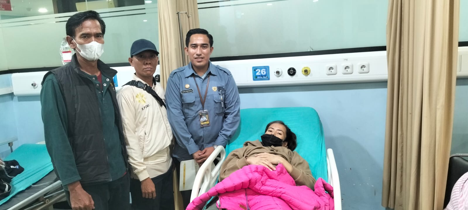 PMI asal Subang dipulangkan dari Taiwan dalam kondisi sakit parah dengan utang Rp80 juta. (NewsTujuh.id)