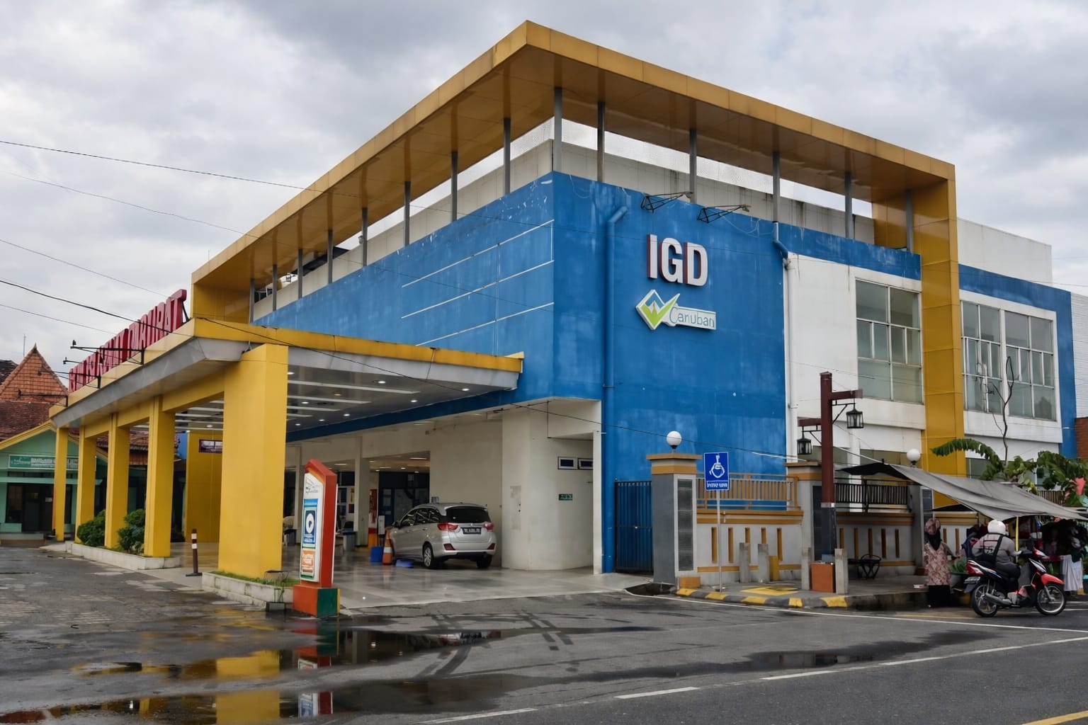 Instalasi Gawat Darurat RSUD Caruban Madiun (Foto: Naw, newstujuh.id)