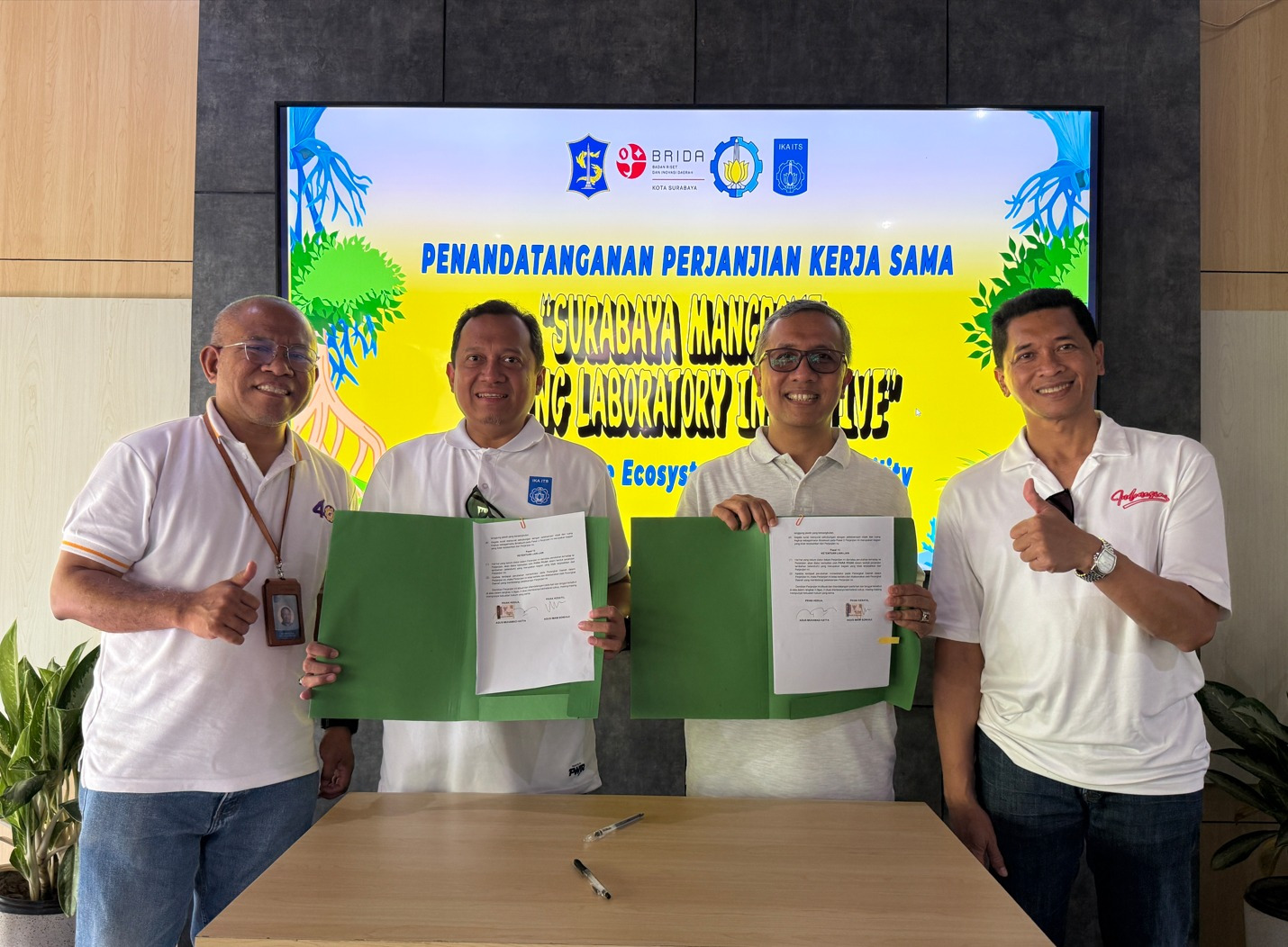 ITS–BRIDA Kembangkan Living Laboratory di Mangrove Surabaya, Integrasikan Riset, Edukasi, dan Teknologi