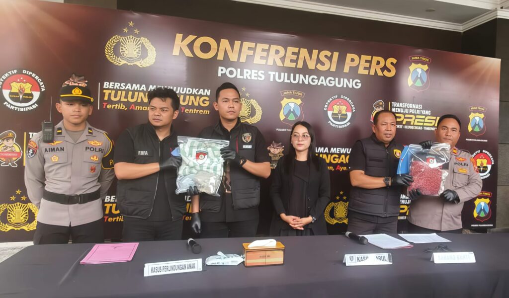 Kasus pencabulan anak di Tulungagung, kakek 70 tahun jadi tersangka. (Foto : Bayu Krisna, NewsTujuh.id)