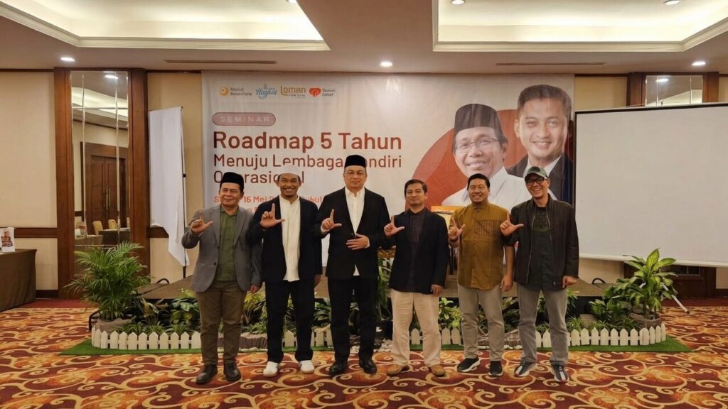 Masjid Nusantara dan Rumah Zakat mengadakan seminar roadmap 5 tahun menuju lembaga mandiri operasional di Yogyakarta bersama lembaga pegiat sosial. (NewsTujuh.id)