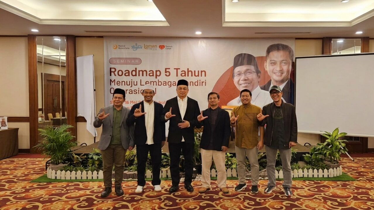 Masjid Nusantara dan Rumah Zakat mengadakan seminar roadmap 5 tahun menuju lembaga mandiri operasional di Yogyakarta bersama lembaga pegiat sosial. (NewsTujuh.id)