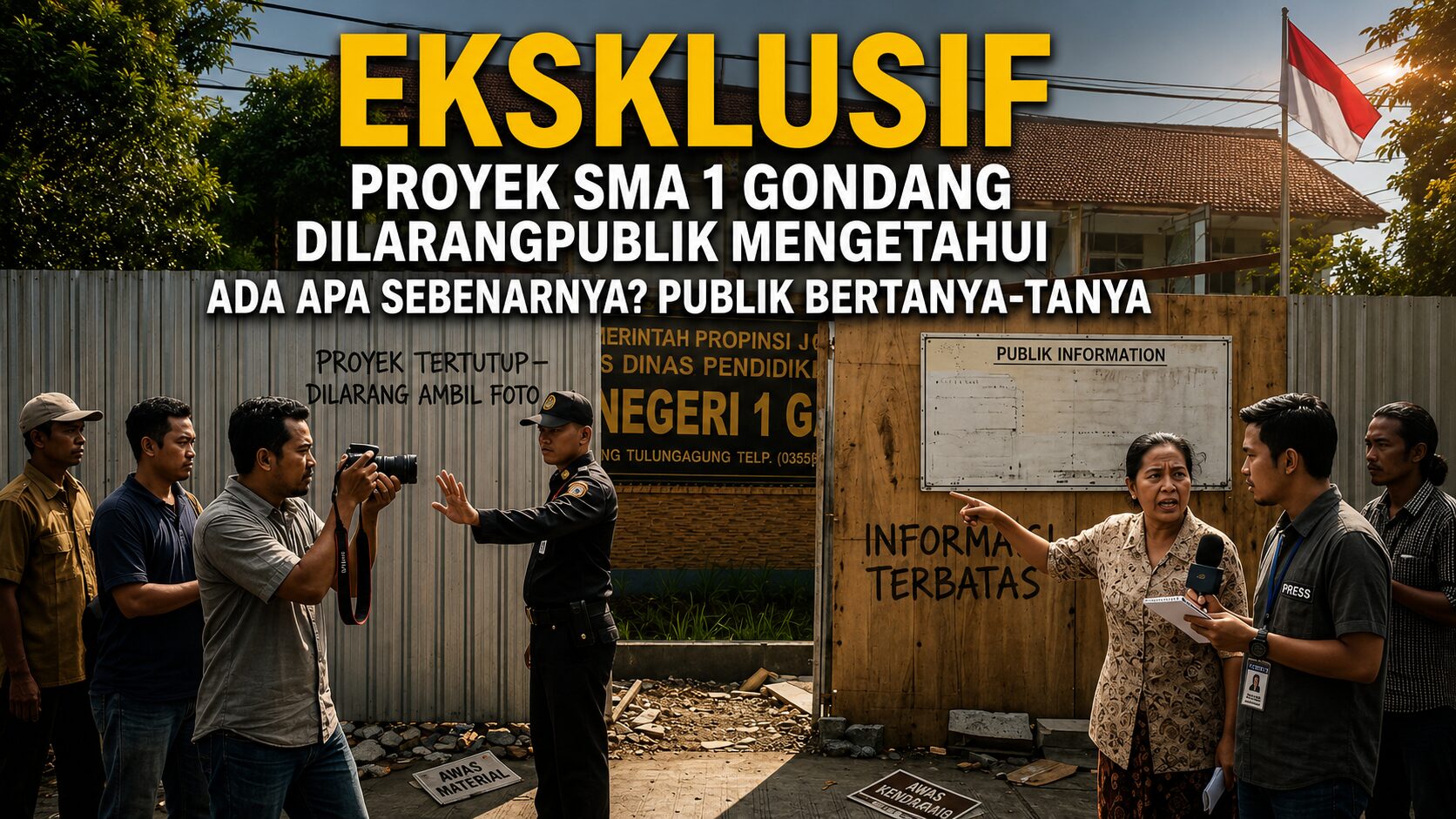 Proyek SMAN 1 Gondang