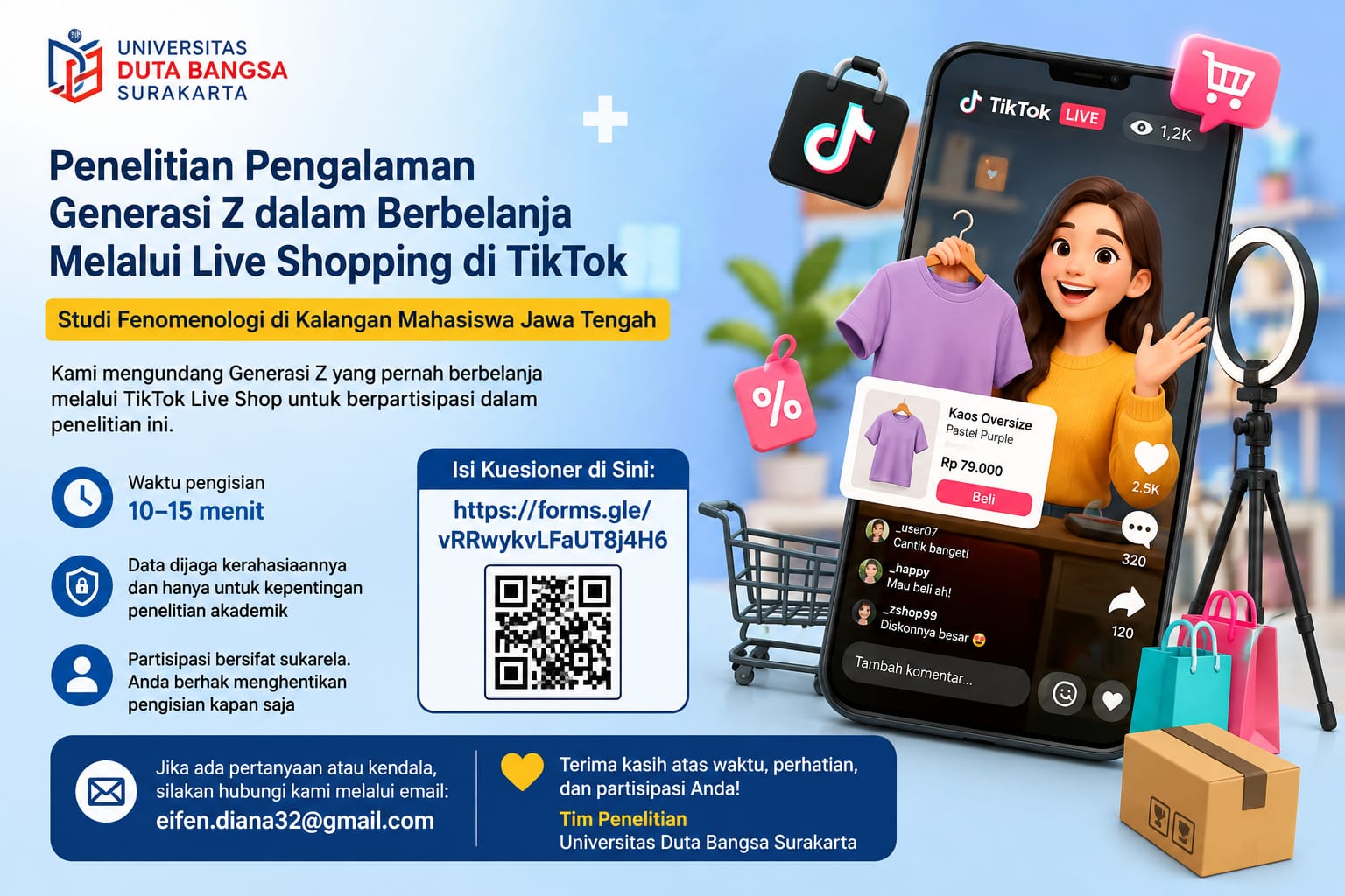 Penelitian TikTok Live Shopping